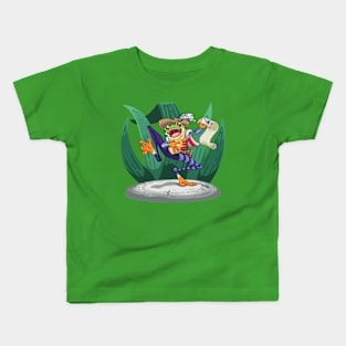 Thaddius Pole, PoeTree Frog Kids T-Shirt